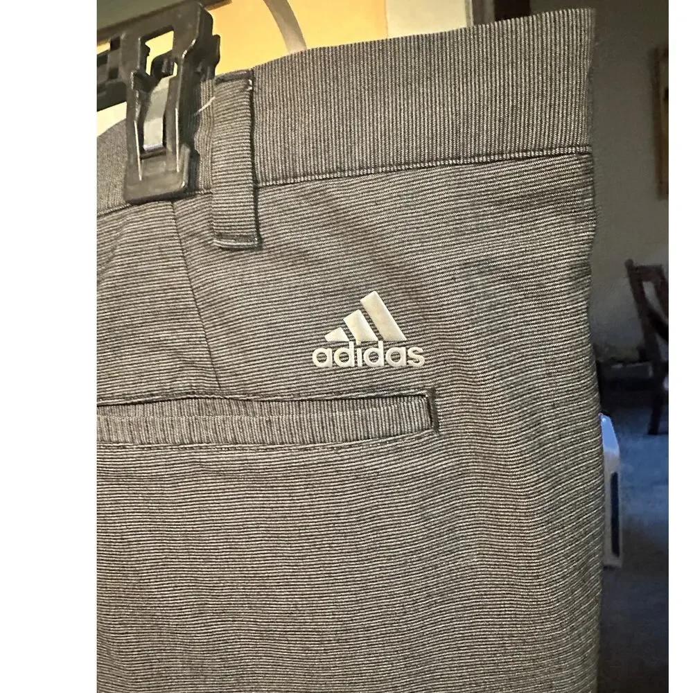Adidas Gray Cotton blend Mens Shorts size 40